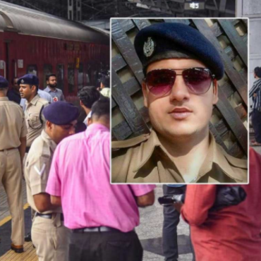 Terrorist act by RPF Police Constable Chetan Singh killing 3 Muslim passengers in a train